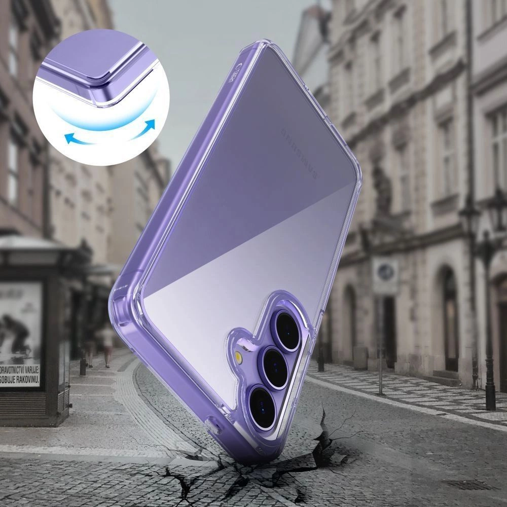 Tech-Protect FlexAir Hybrid Case for Samsung Galaxy S25 Edge - Cleareng