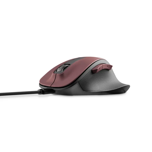 Hama MW-500 V2 Wireless Mouse with Battery - Burgundyeng