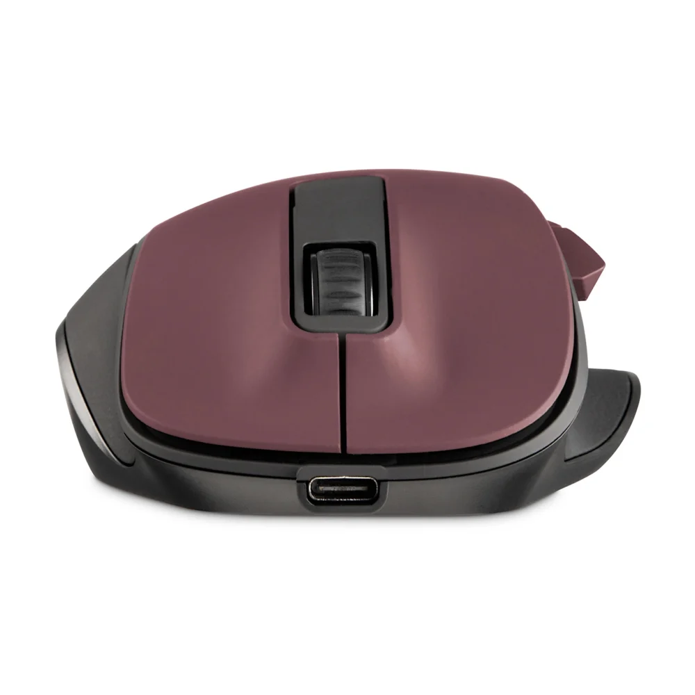 Hama MW-500 V2 Wireless Mouse with Battery - Burgundyeng