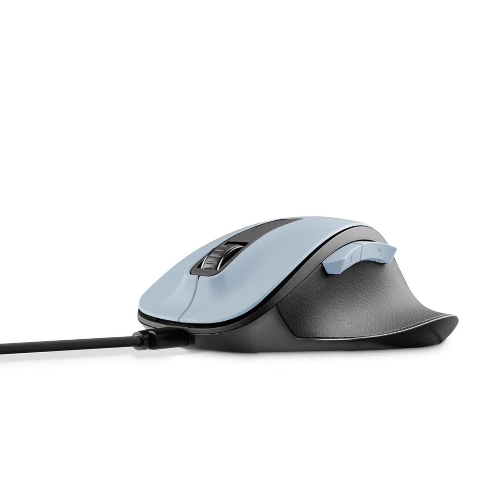 Hama MW-500 V2 Wireless Mouse with Rechargeable Battery - Light Blueeng