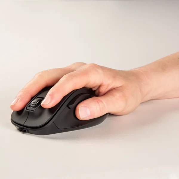 Hama MW-500 V2 Wireless Mouse with Battery - Blackeng