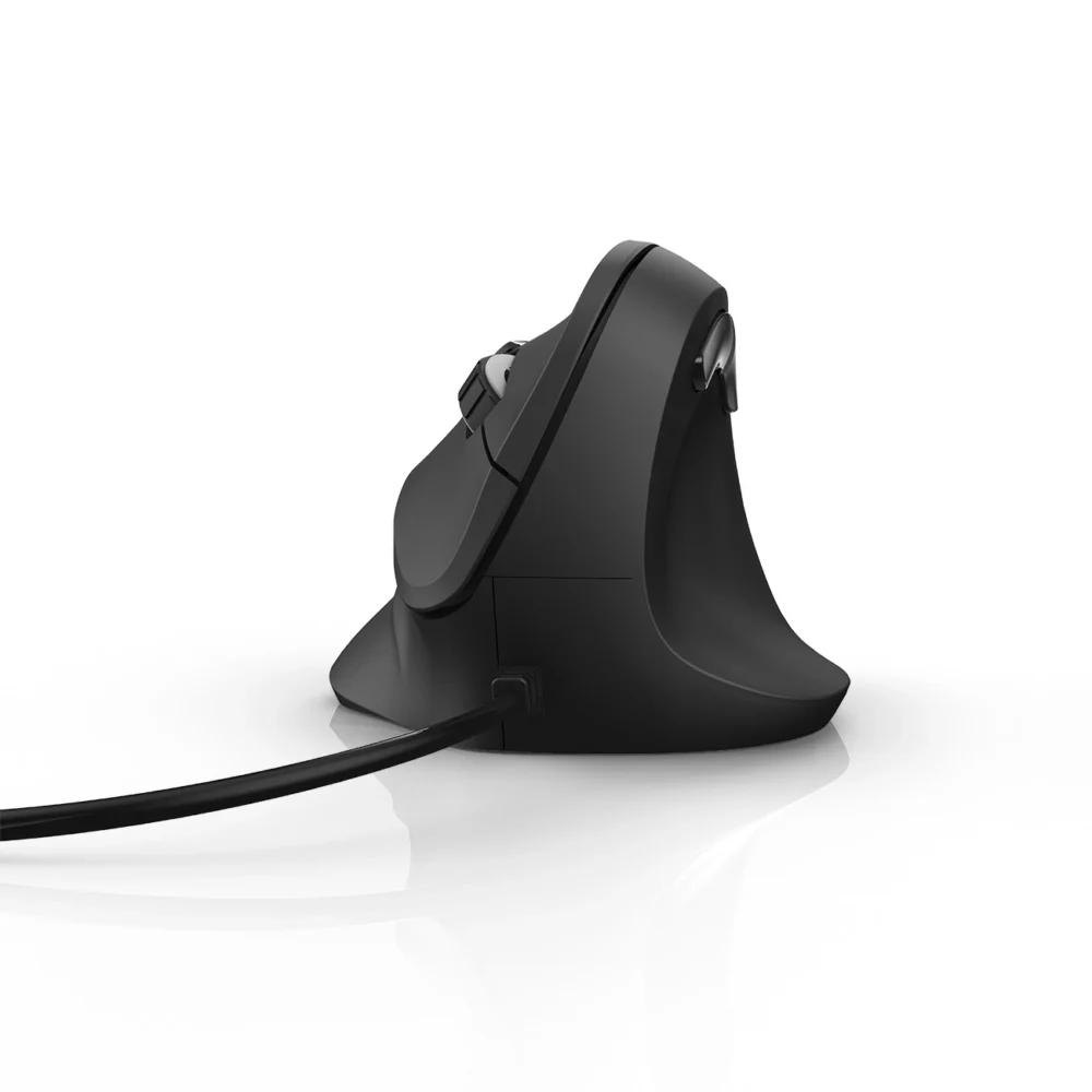 Hama EMC-500 Wired Mouse Ergonomic, Vertical - Blackeng