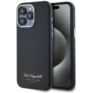Karl Lagerfeld hotel RSG iPhone 15 Pro case - blackeng