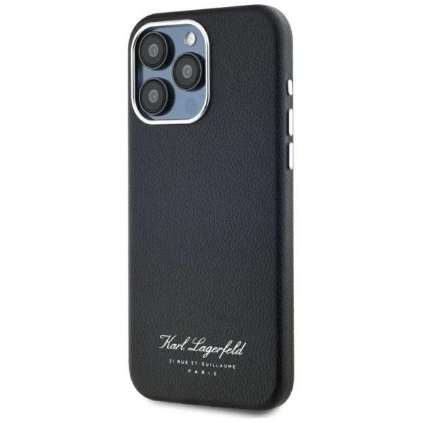 Karl Lagerfeld hotel RSG iPhone 15 Pro case - blackeng