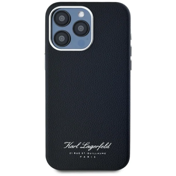 Karl Lagerfeld hotel RSG iPhone 15 Pro case - blackeng