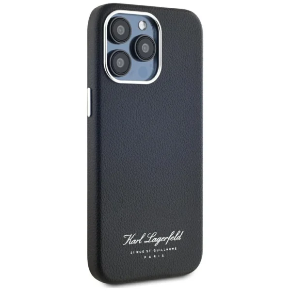 Karl Lagerfeld hotel RSG iPhone 15 Pro case - blackeng