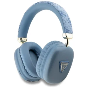 Guess Triangle Logo 4G Bluetooth Over-Ear Headphones - Blueeng