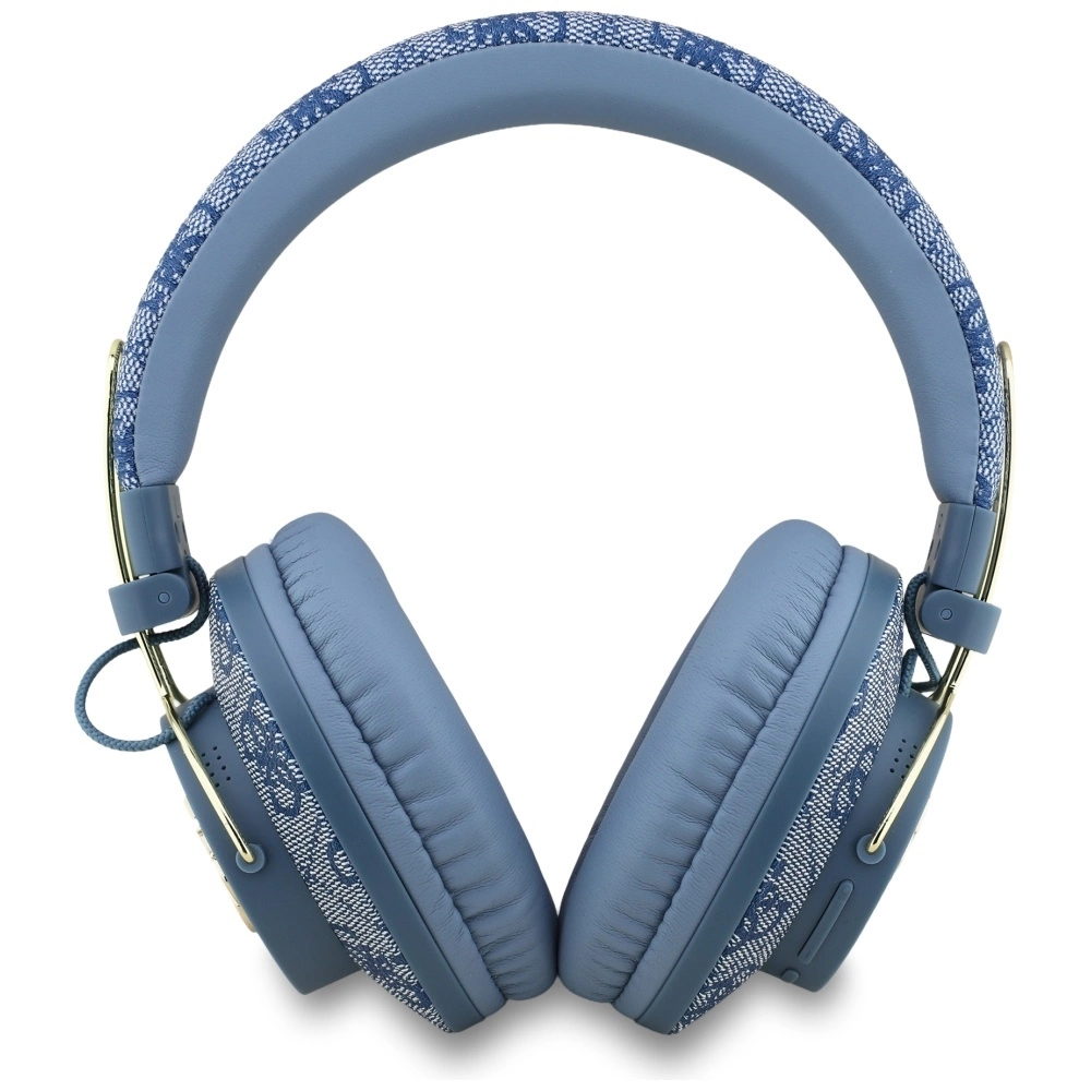 Guess ENC Metal 4G Logo Over-Ear Headphones - Blueeng
