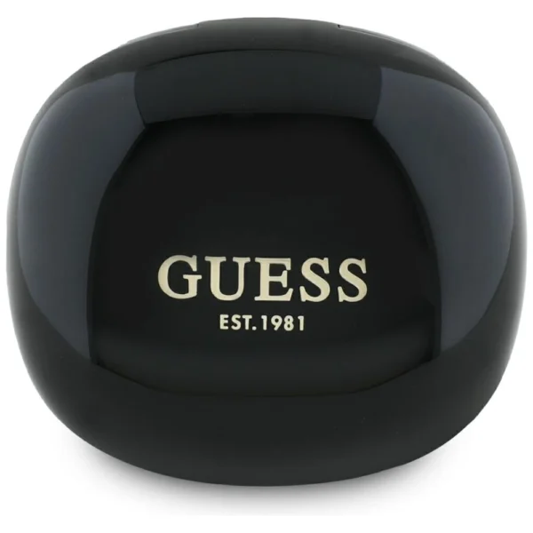 Guess Flat Classic Logo Electroplated TWS Headphones - Blackeng