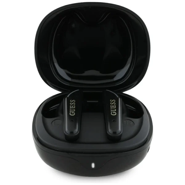 Guess Flat Classic Logo Electroplated TWS Headphones - Blackeng