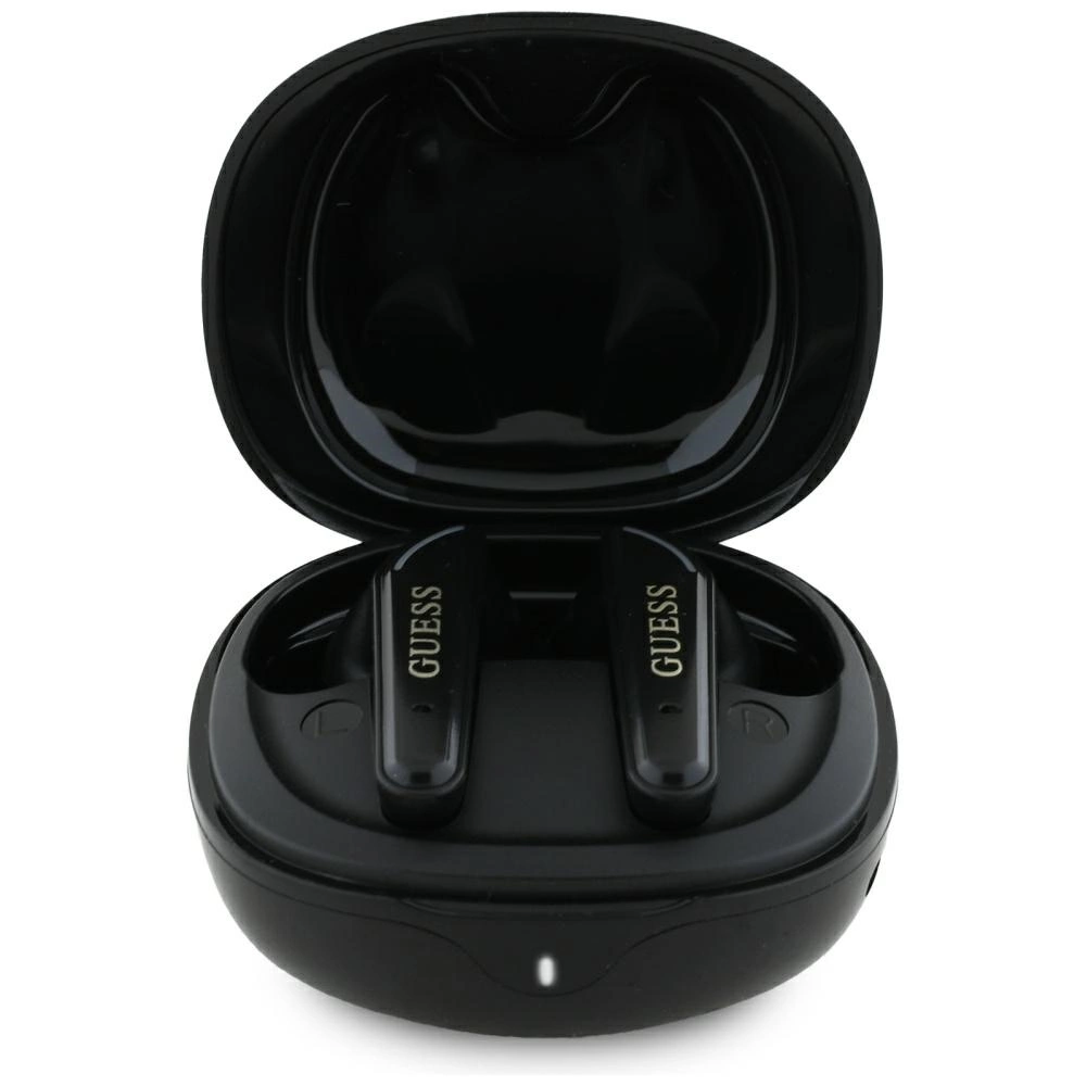 Guess Flat Classic Logo Electroplated TWS Headphones - Blackeng