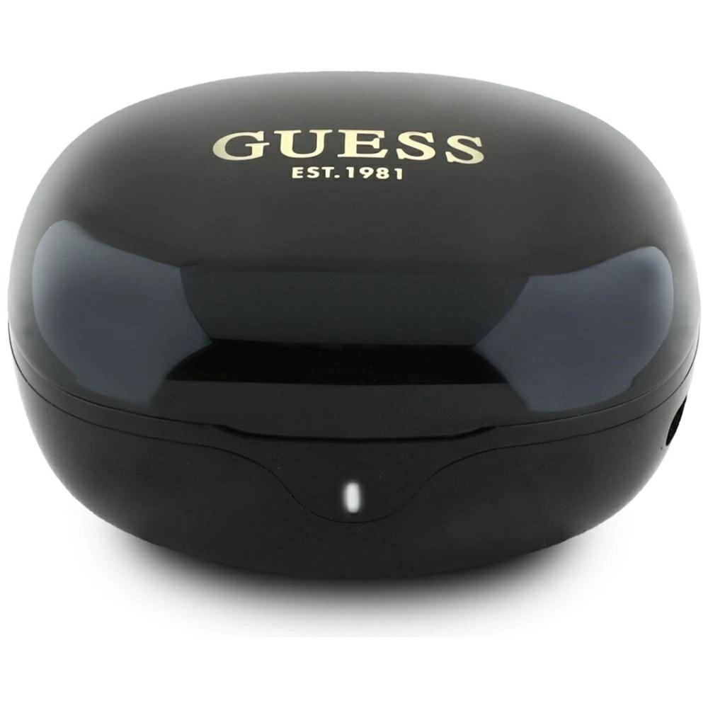 Guess Flat Classic Logo Electroplated TWS Headphones - Blackeng