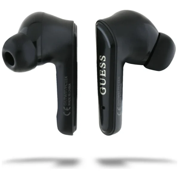 Guess Flat Classic Logo Electroplated TWS Headphones - Blackeng
