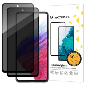Wozinsky Privacy Glass privacy tempered glass for Xiaomi 15, 2-packeng