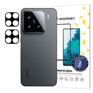 Wozinsky Full Camera Glass for Xiaomi Redmi Note 14 Pro+ 5G, 2-packeng