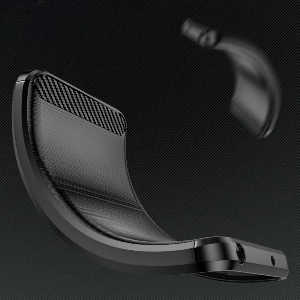 Carbon Case Flexible Silicone for Google Pixel 10 - Blackeng