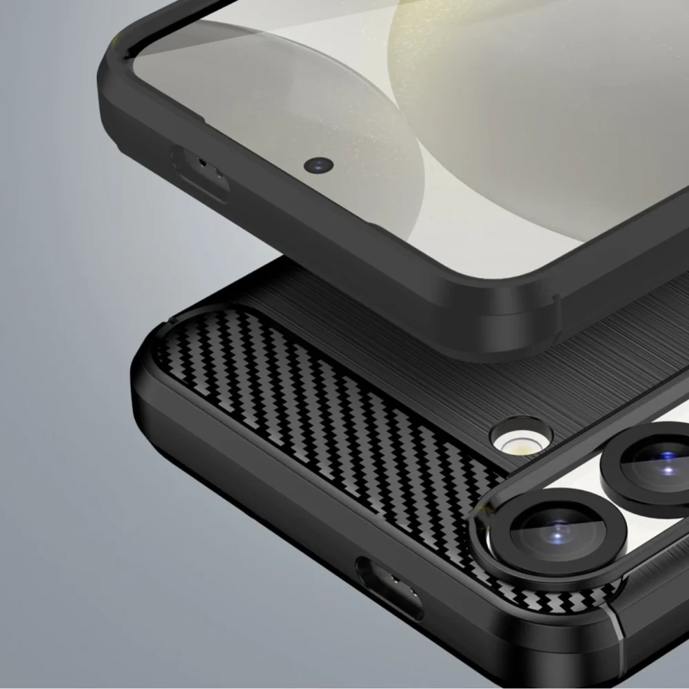 Carbon Case Flexible Silicone for Google Pixel 10 - Blackeng