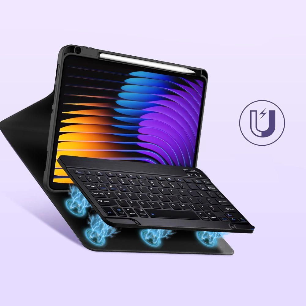 Tech-Protect SC Pen + Keyboard Case for Xiaomi Pad 7 / 7 Pro - Blackeng