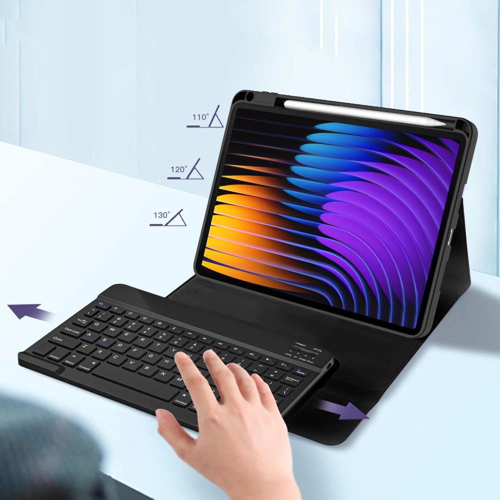 Tech-Protect SC Pen + Keyboard Case for Xiaomi Pad 7 / 7 Pro - Blackeng