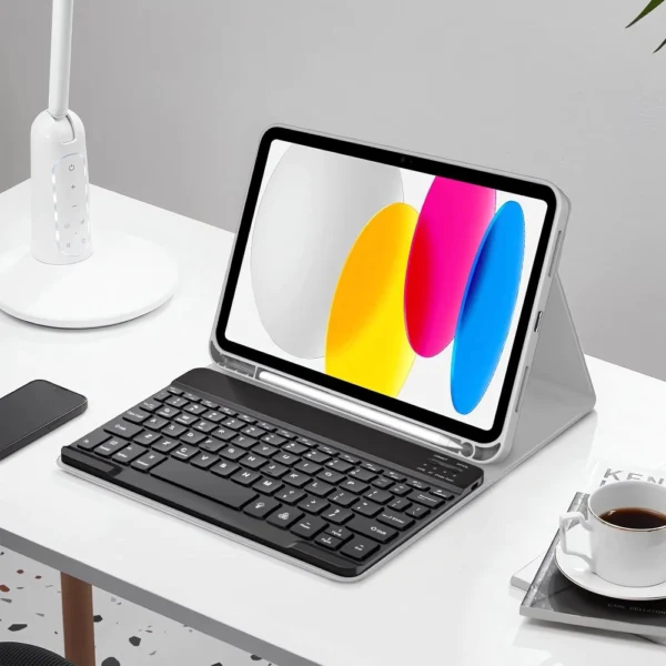 Tech-Protect SC Pen + Keyboard Case for iPad 10.9" 2022 (10th gen.) / 11" 2025 (11th gen.) - Grayeng