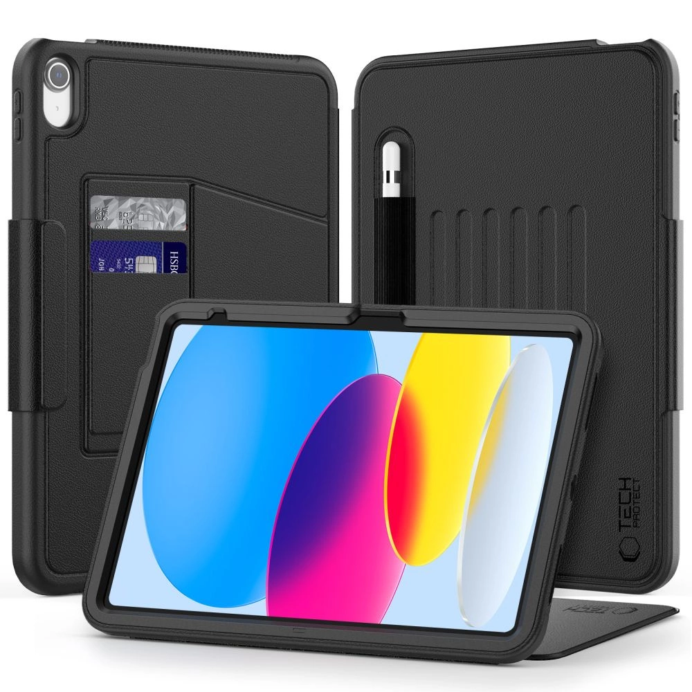 Tech-Protect SC Pen iPad 10.9" 2022 (10th gen.) / 11" 2025 (11th gen.) Case - Blackeng