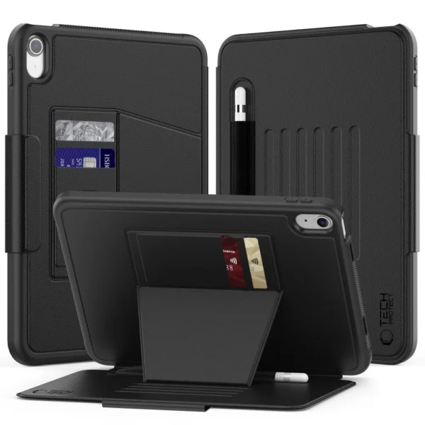 Tech-Protect SC Pen iPad 10.9" 2022 (10th gen.) / 11" 2025 (11th gen.) Case - Blackeng