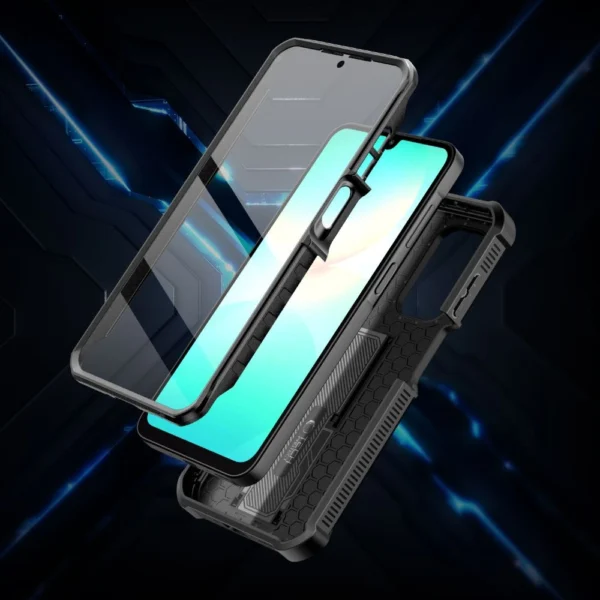 Tech-Protect Kevlar Cam+ Case for Samsung Galaxy A26 5G - Blackeng
