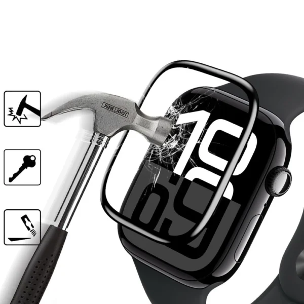Tech-Protect Glass Flex+ 2-pack hybrid glass for Garmin Vivoactive 6 - blackeng