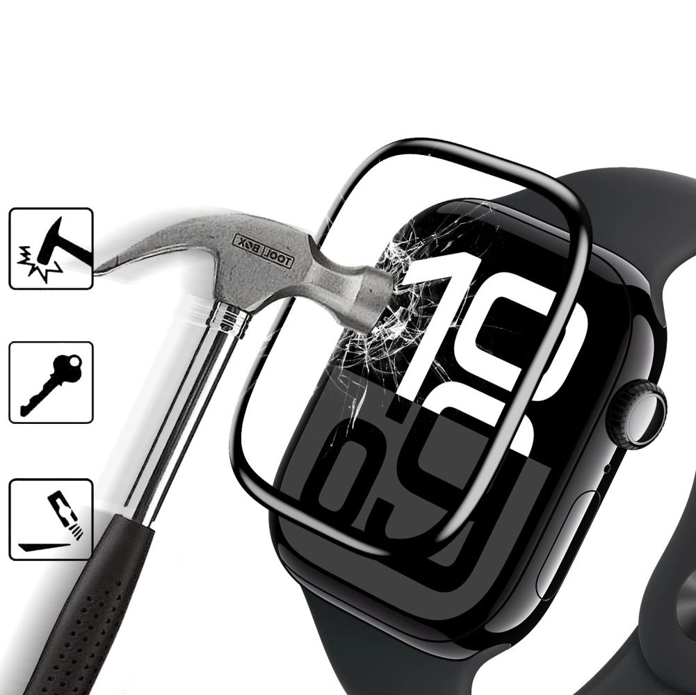 Tech-Protect Glass Flex+ 2-pack hybrid glass for Garmin Vivoactive 6 - blackeng
