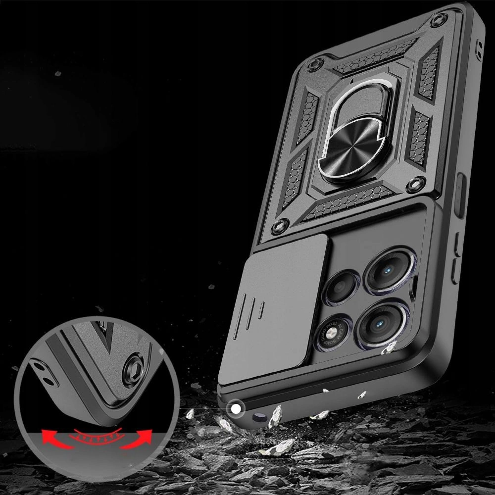Tech-Protect CamShield Pro Case for Motorola Moto G15 - Blackeng