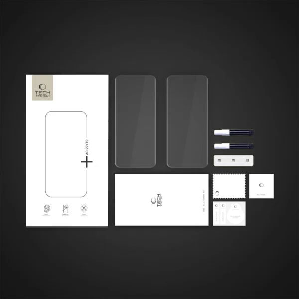 Tech-Protect Glass UV+ 2-pack tempered glass for Motorola Edge 60 Fusion - transparenteng
