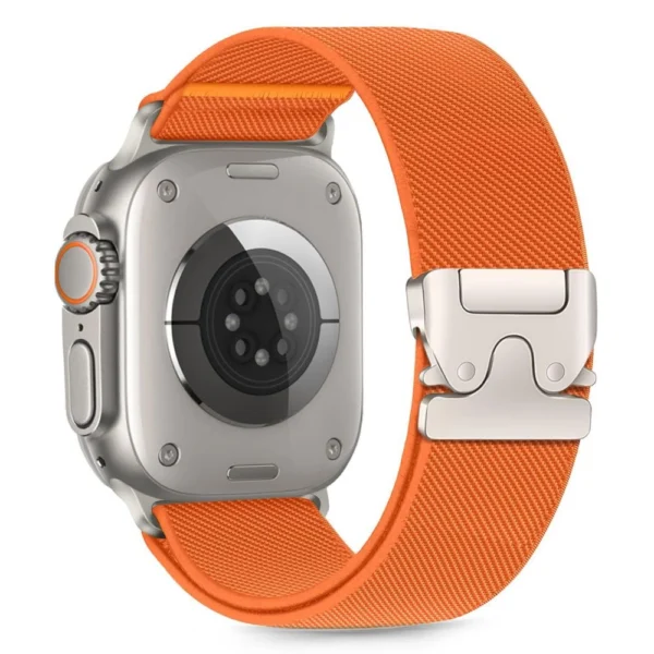 Tech-Protect Nylon Clasp for Apple Watch 44/45/46/49mm - Orangeeng