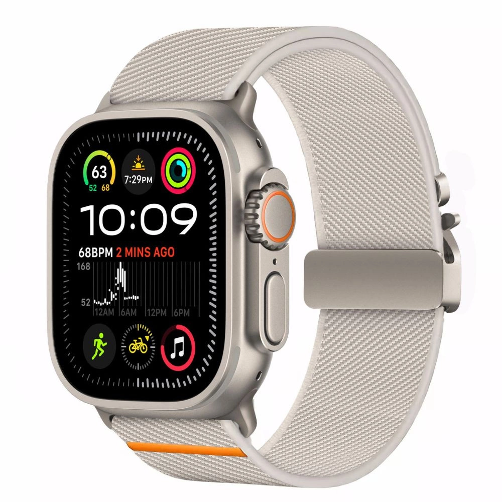 Tech-Protect Nylon Clasp for Apple Watch 44 / 45 / 46 / 49 mm - Grayeng