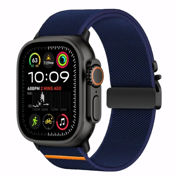 Tech-Protect Nylon Clasp for Apple Watch 44 / 45 / 46 / 49 mm - Navyeng