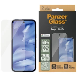 PanzerGlass Ultra-Wide Fit Tempered Glass for Google Pixel 9a 5Geng