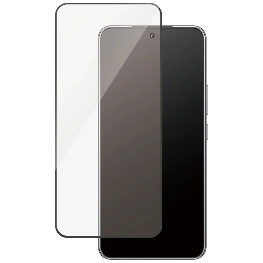 192743_2 PanzerGlass Ultra-Wide Fit Tempered Glass w. Black Frame for Xiaomi 15 Proeng