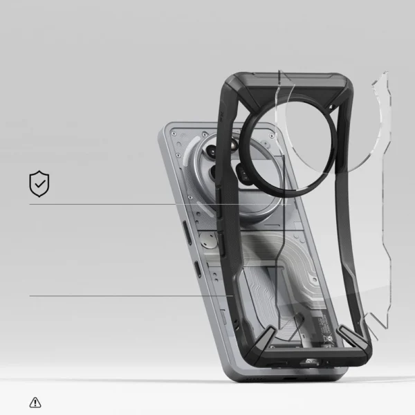 Ringke Fusion X Case for Nothing Phone 3A Pro - Blackeng