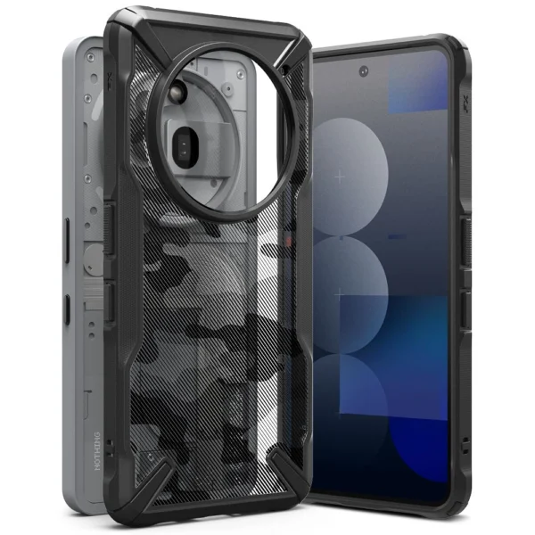 Ringke Fusion X Case for Nothing Phone 3A Pro - Clear Greyeng