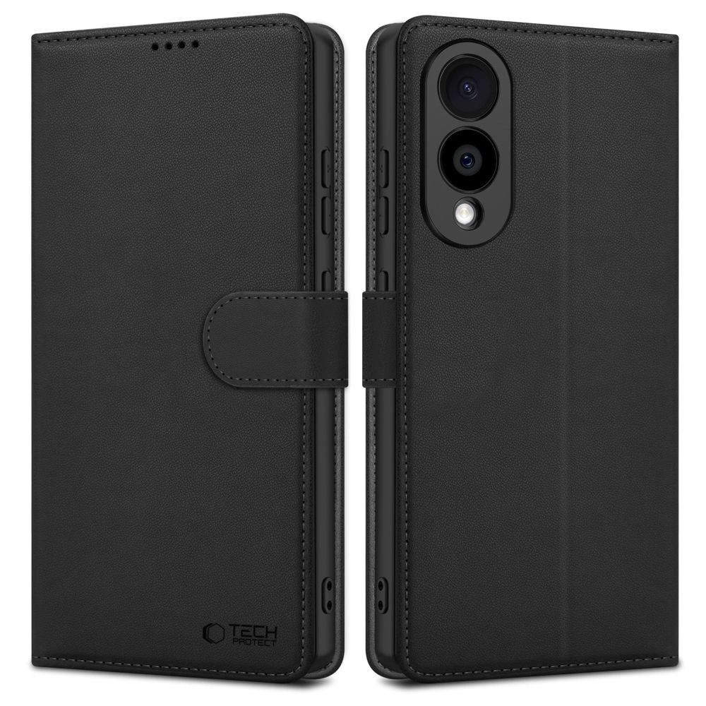 Tech-Protect Wallet Case for Samsung Galaxy S25 Edge - Blackeng