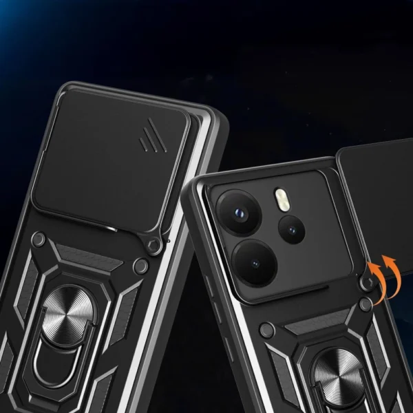 Tech-Protect CamShield Pro Case for Xiaomi Redmi Note 14 4G / LTE - Matte Blackeng