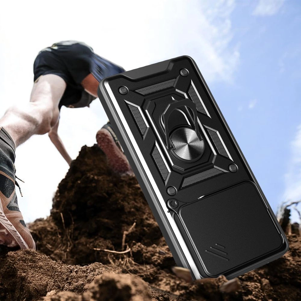 Tech-Protect CamShield Pro Case for Xiaomi Redmi Note 14 4G / LTE - Matte Blackeng