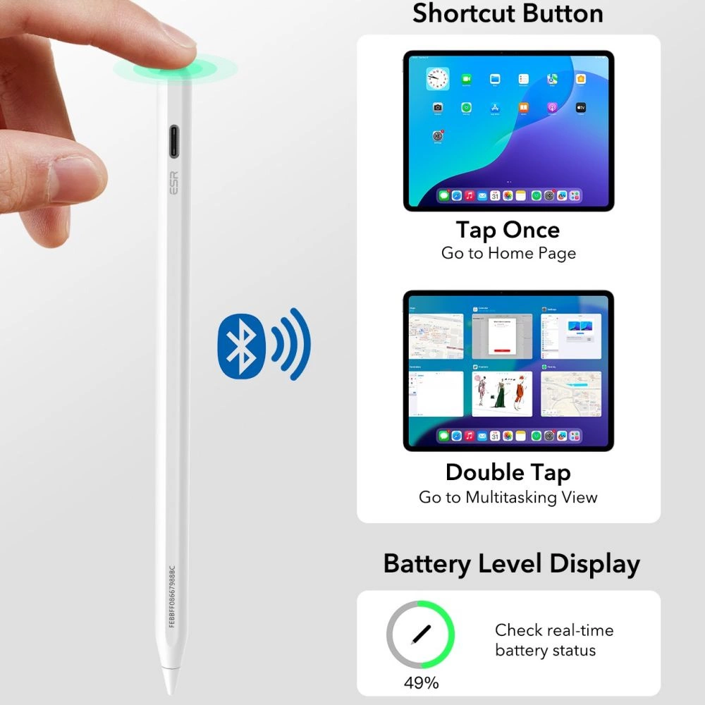 ESR Geo Digital Stylus - Whiteeng