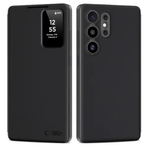 Tech-Protect Smart Wallet Case for Samsung Galaxy S25 Ultra - Matte Blackeng