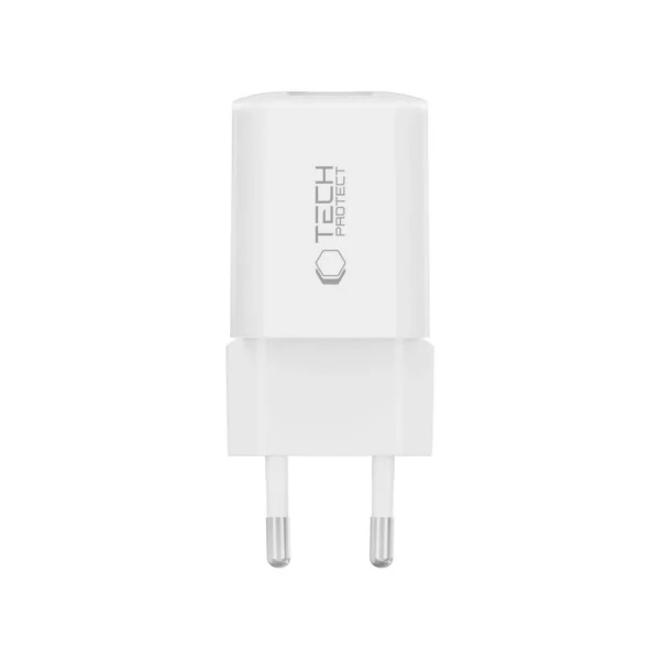 Tech-Protect NCM33W 2-port PD33W/QC3.0 wall charger - whiteeng