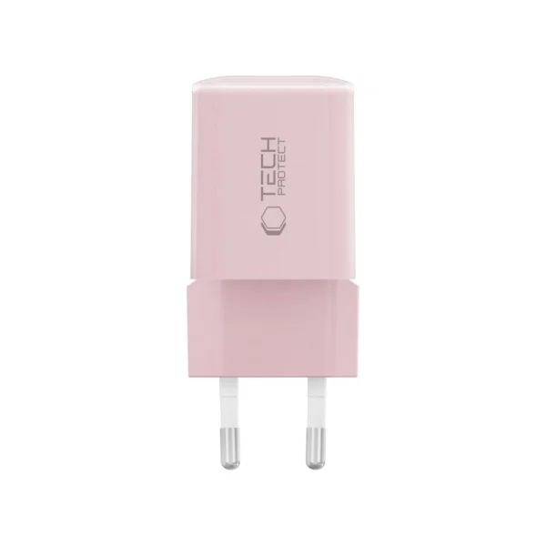 Tech-Protect NCM33W 2-port PD33W/QC3.0 wall charger - pinkeng
