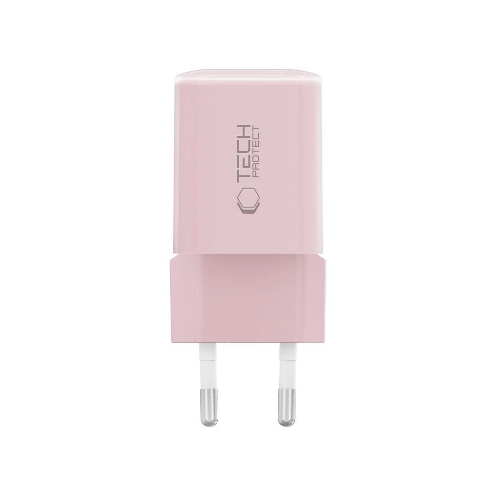 Tech-Protect NCM33W 2-port PD33W/QC3.0 wall charger - pinkeng