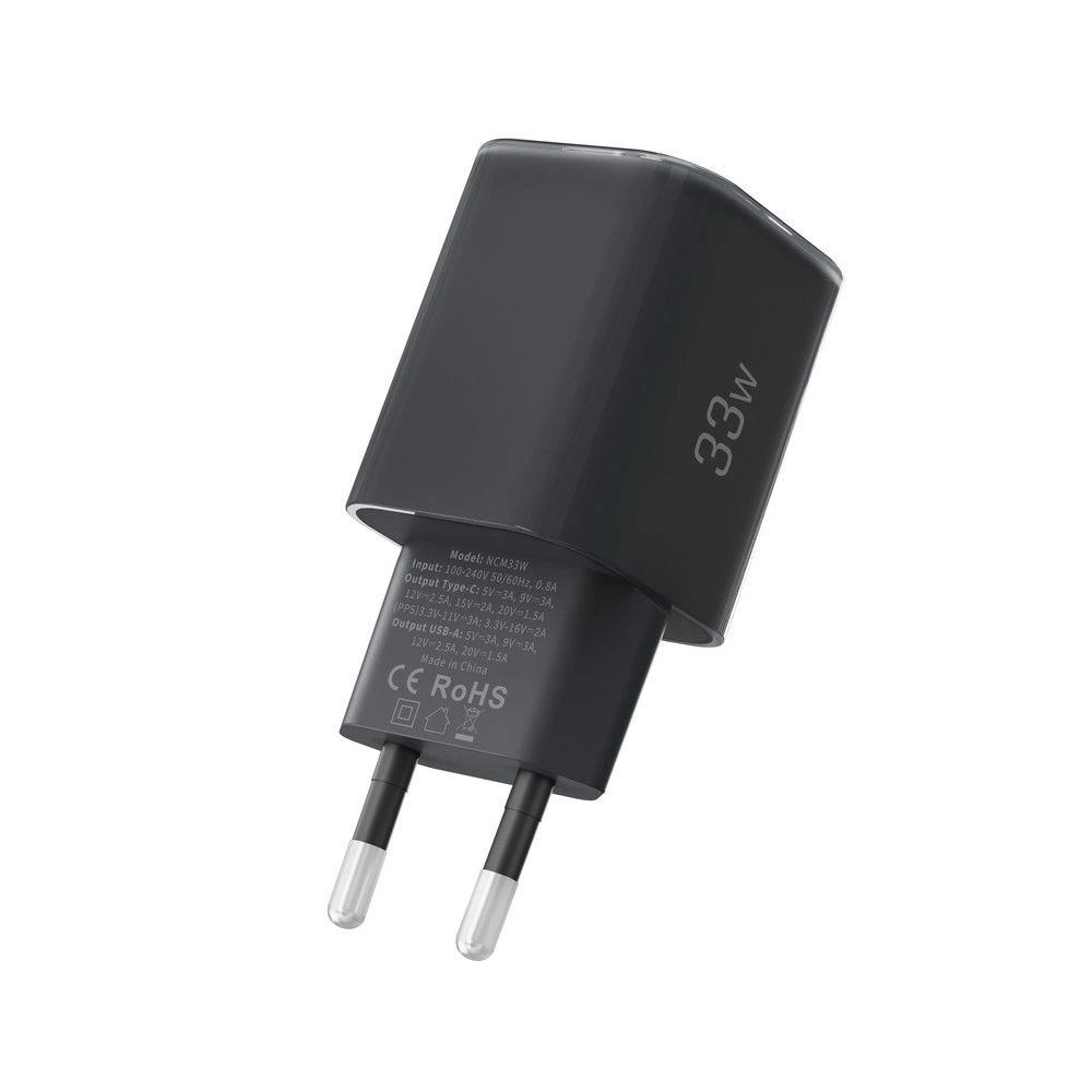Tech-Protect NCM33W 2-port PD33W/QC3.0 wall charger - blackeng
