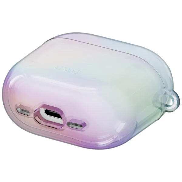 Uniq Iridescia case for AirPods 4 Hang Case - holo whiteeng