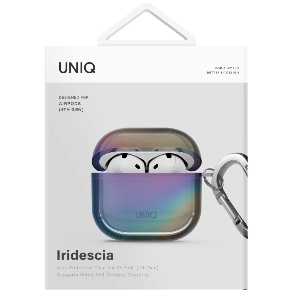 Uniq Iridescia AirPods 4 Hang Case - Holo Multicoloreng