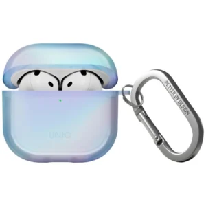 Uniq Iridescia case for AirPods 4 Hang Case - holo blueeng